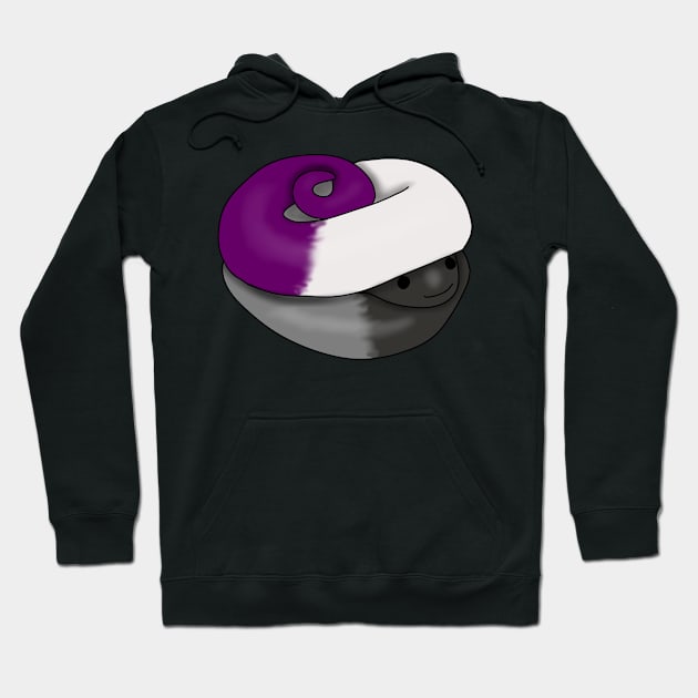 Asexual Snake Hoodie by Becky-Marie